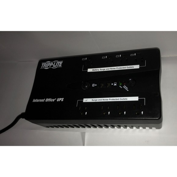 Tripp Lite Internet Office UPS Power INTERNET 550U TRIPPLITE Needs Battery AsIs - Picture 2 of 7